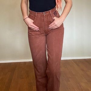 Vintage rustic mom jeans